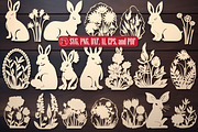Easter Day Laser Cut SVG Bundle, a Graphic by NGISED (Thumbnail 7 of 9)