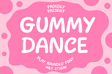 Gummy Dance - Display Font