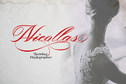 Bonthing Calligraphy, a Script Font by madeDeduk (Thumbnail 9 of 9)