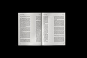 Minimalist Editorial Magazine Layout, a Magazine Template by Lunaria (Thumbnail 6 of 11)