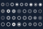 fireworks explosion design vector, a Branding & Logo Template by BARONSTD (Thumbnail 1 of 3)