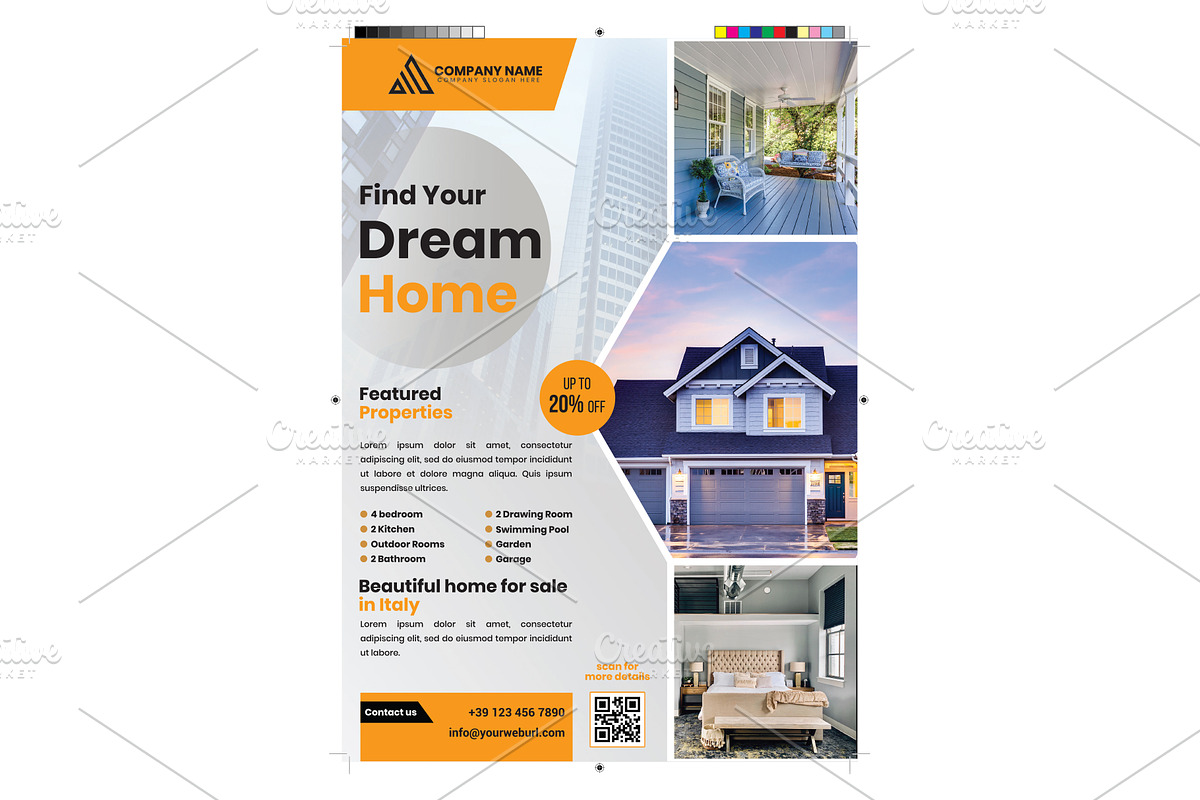 Creative Modern Flyer Template, a Flyer Template by MG Graphics (Photo 7 of 7)