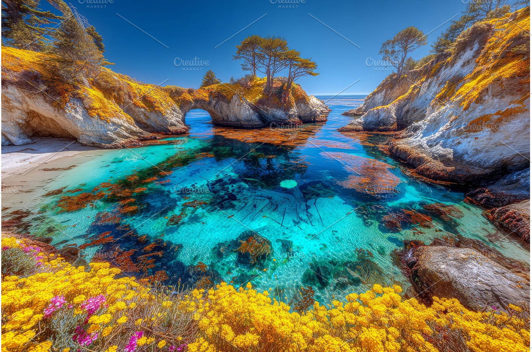The Scorpion Anchorage is located on, a Nature Photo by ZinetroN