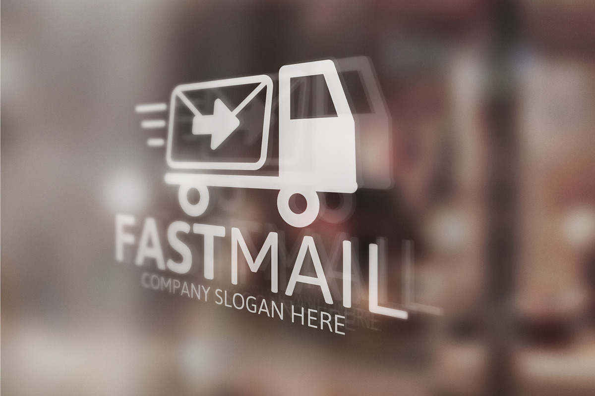 Fast Mail Logo, a Branding & Logo Template by Josuf Media