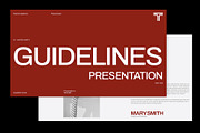 Modern Brand Guidelines Template, a Branding & Logo Template by Devators (Thumbnail 2 of 7)