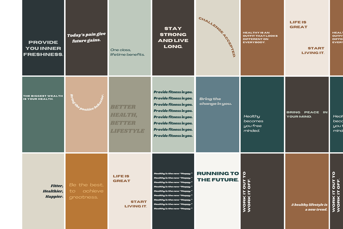 Wellness Canva Instagram Template, a Social Media Template by Social Assumptions (Photo 6 of 6)