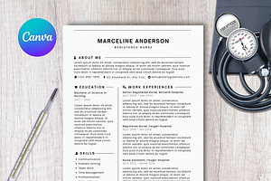 registered nurse resume template, a Resume Template by iloveTemplate