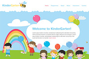 Hot Kindergarten, a WordPress Template by hot-themes (Thumbnail 1 of 4)