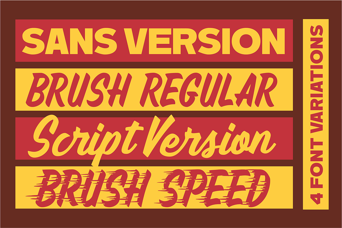 Hotrod Retropack Retro Font Pack, a Sans Serif Font by Letterhend Studio (Photo 2 of 10)