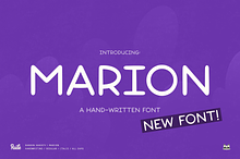 Marion Handwriting Font