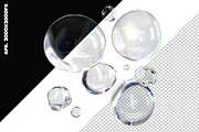 3D Soap Bubbles and Letters set, a Graphic by LarysaZabrotskaya (Thumbnail 10 of 12)