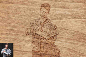 Wood Engraving Effect Ps Action