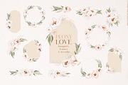 Peony Love watercolor patterns, an Illustration by Angele Kamp (Thumbnail 5 of 10)