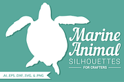 Marine Animals for Crafters, an Object Graphic by Brandi Lea Designs (Thumbnail 1 of 2)