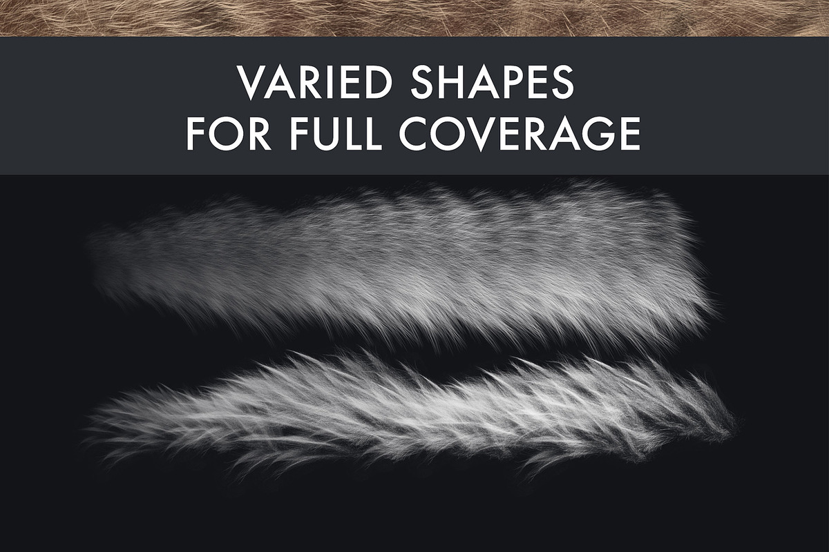Fur 3 Brush Set, a Brush Add-On by Zsolt Kosa Art (Photo 2 of 6)