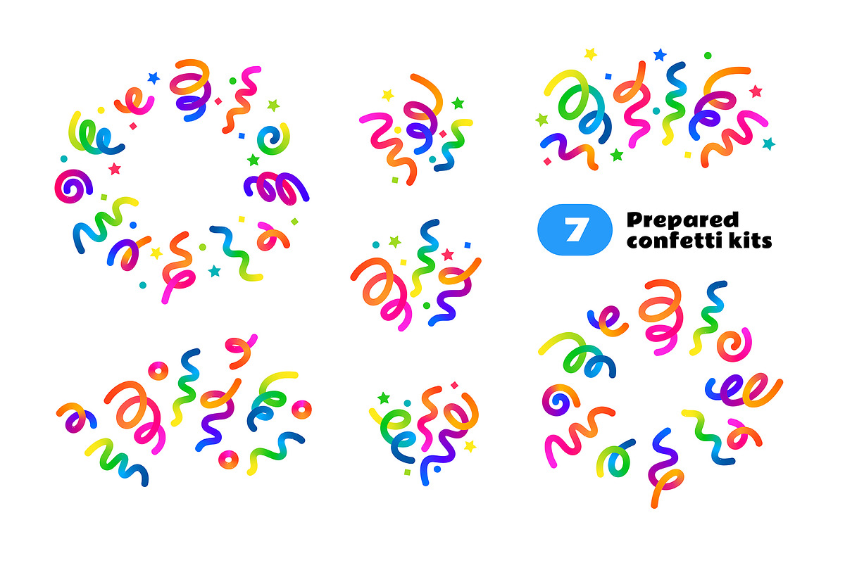 Birthday Party Confetti, an Object Graphic by Briddy (Photo 4 of 6)
