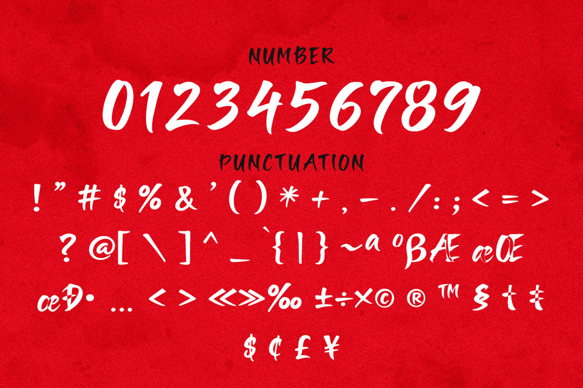 Flavor Spice – Brush Script, a Handwritten Font by decographstud (Photo 8 of 9)