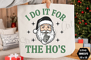 I Do It for The Ho's Funny Christmas, a Seasonal Illustration by DreamCafeArt (Thumbnail 1 of 7)