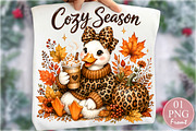 Cozy Season Duck Autumn PNG, a Seasonal Illustration by Rose Art (Thumbnail 1 of 4)