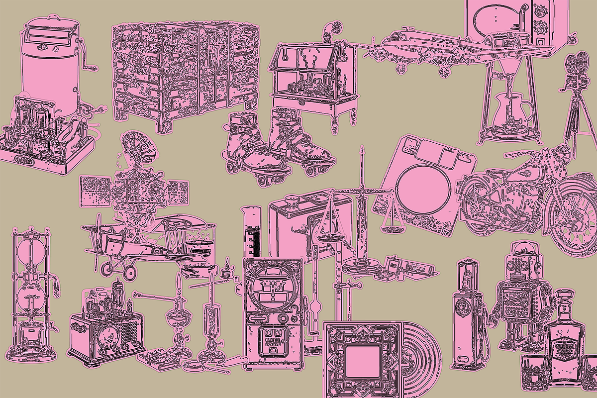 Vintage Technology Master Collection, a Technology Illustration by 159room.studio (Photo 4 of 6)