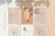 ABSTRACT BOTANICAL POSTERS, an Object Graphic by Collection by VY (Thumbnail 9 of 9)