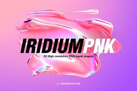 50 Iridium PNK PNG Elements