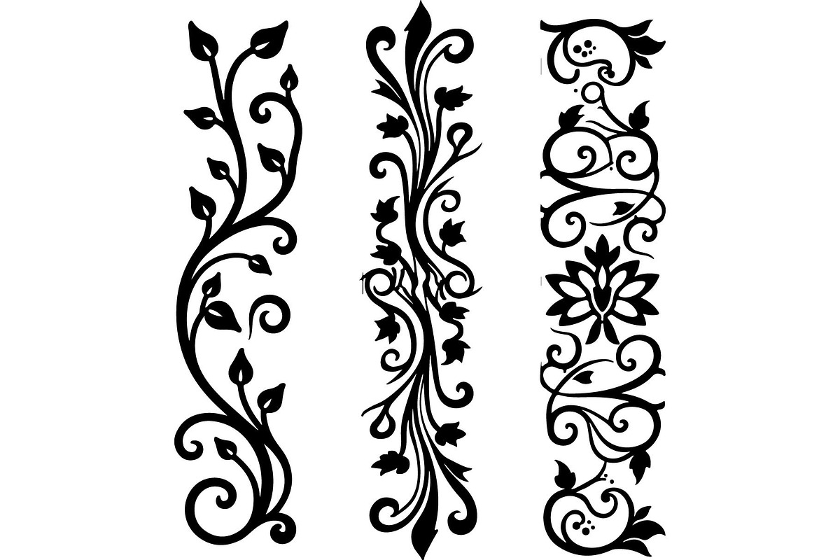 Laser Cut Floral Panels Bundle, an Object Graphic by jahid234 (Photo 4 of 5)