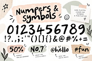 WIGGLUMP - Playful Display Font, a Handwritten Font by Ckybe's Corner (Thumbnail 4 of 9)