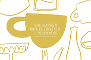 Bar, Café & Dining Illustrations, a Food Illustration by GFB Studio (Thumbnail 2 of 8)