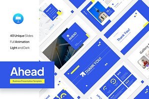 Ahead Business Keynote Template, a Presentation Template by Loin Studio
