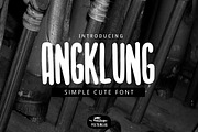 Angklung Font, a Sans Serif Font by YandiDesigns (Thumbnail 1 of 4)