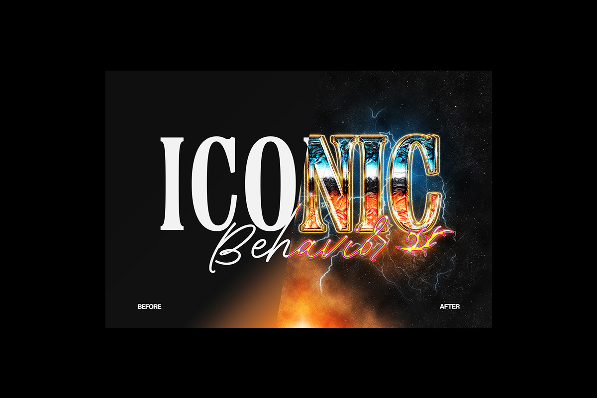 Chrome Bootleg Text Effect, a Layer Style Add-On by Matsero (Photo 4 of 4)
