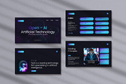 Open Ai Artificial Technology, a Presentation Template by Pradaxa (Thumbnail 2 of 6)