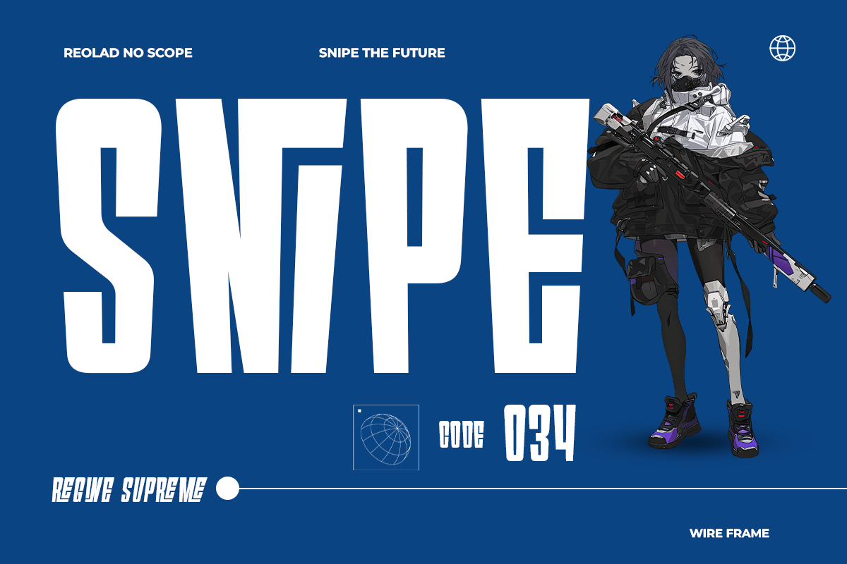Gliches - Display Condensed Font, a Sans Serif Font by RagamKata (Photo 2 of 10)