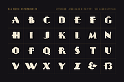 Octave 2.0 | An Art Deco Font Family, a Sans Serif Font by Lauren Hodges (Thumbnail 9 of 13)