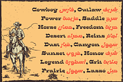 Westoon Arabic Bold Western Slab, a Script Font by Namela Studio (Thumbnail 3 of 10)