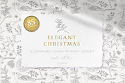 Elegant Christmas collection, an Animal Illustration by Tabita's shop (Thumbnail 1 of 12)