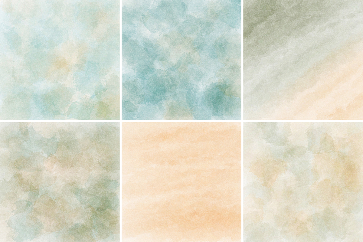 30 Abstract Watercolor Backgrounds, a Texture Graphic by Kat Anti (Photo 6 of 8)