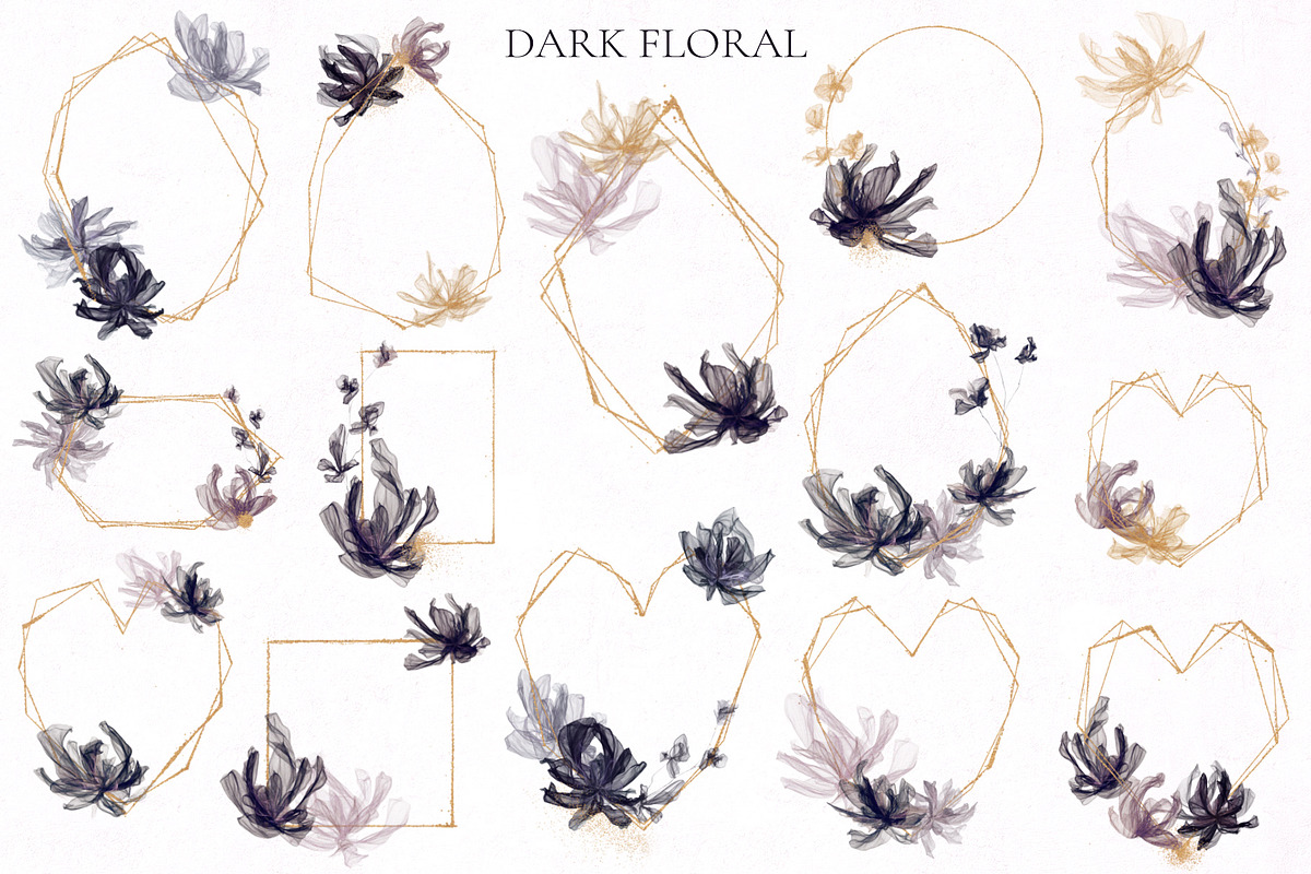 Dark Floral, an Illustration by Salted Galaxy (Photo 7 of 18)
