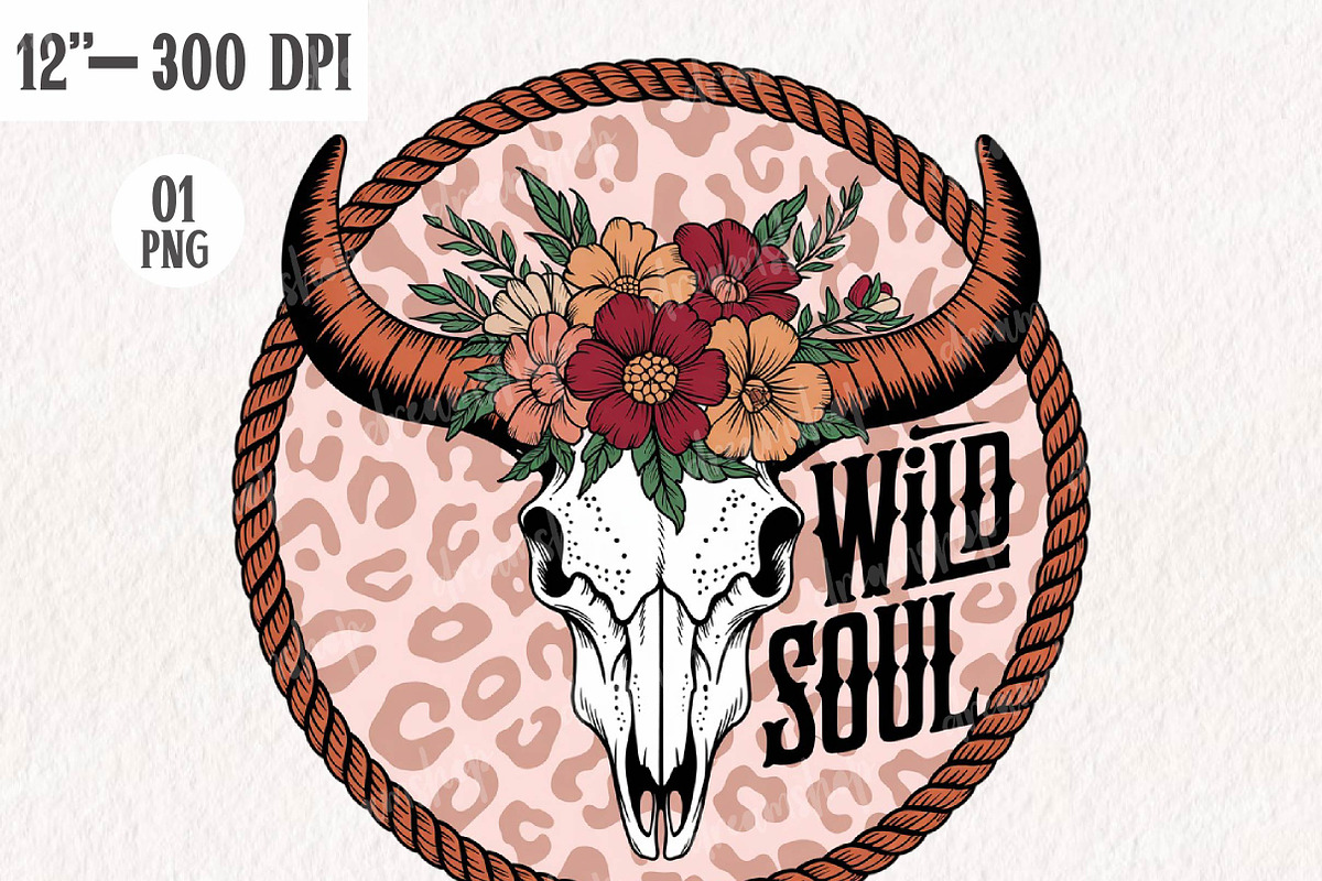 Vintage Wildflower Sublimation, an Illustration by CreationArt (Photo 6 of 13)
