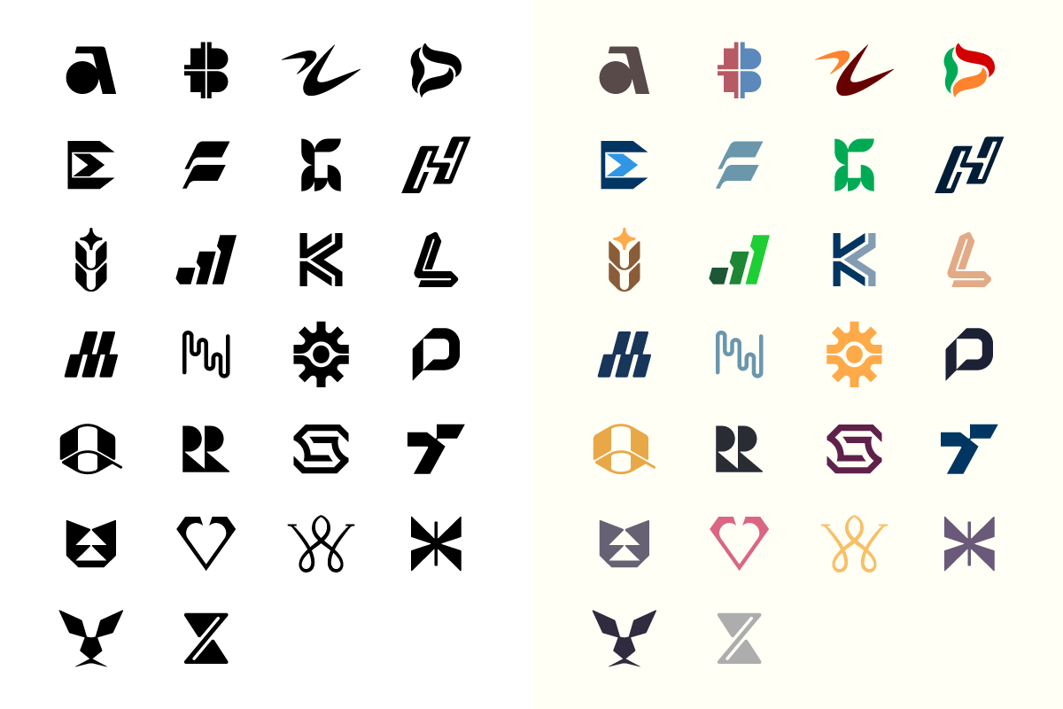 A-Z Lettermarks - Ready made logos, a Branding & Logo Template by Beautypes (Photo 6 of 10)