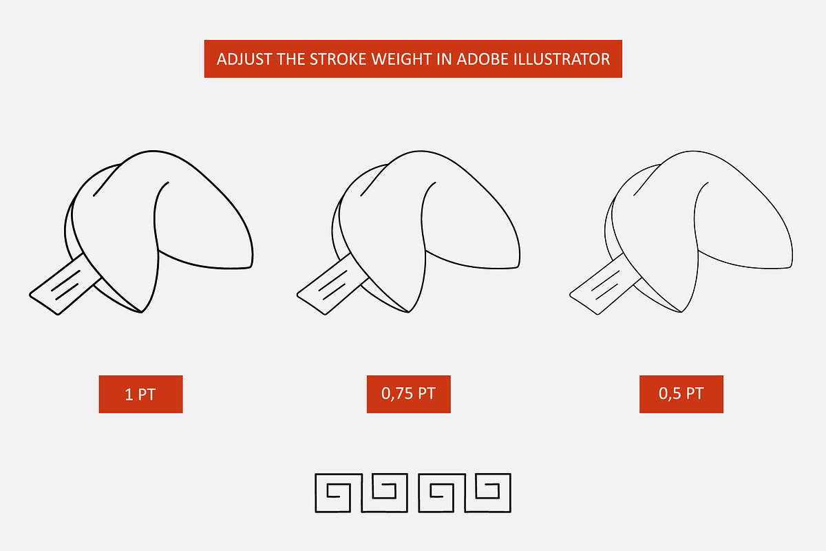 Lunar New Year line icon set, an Outline Icon by NatalieArtShop (Photo 9 of 11)