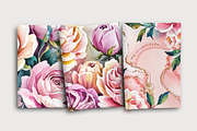 Inky Petals, a Background Graphic by Curve Design (Thumbnail 2 of 7)