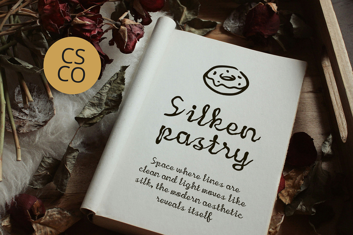 CS Melanie – Etchy Font, a Script Font by Craft Supply Co. (Photo 3 of 8)