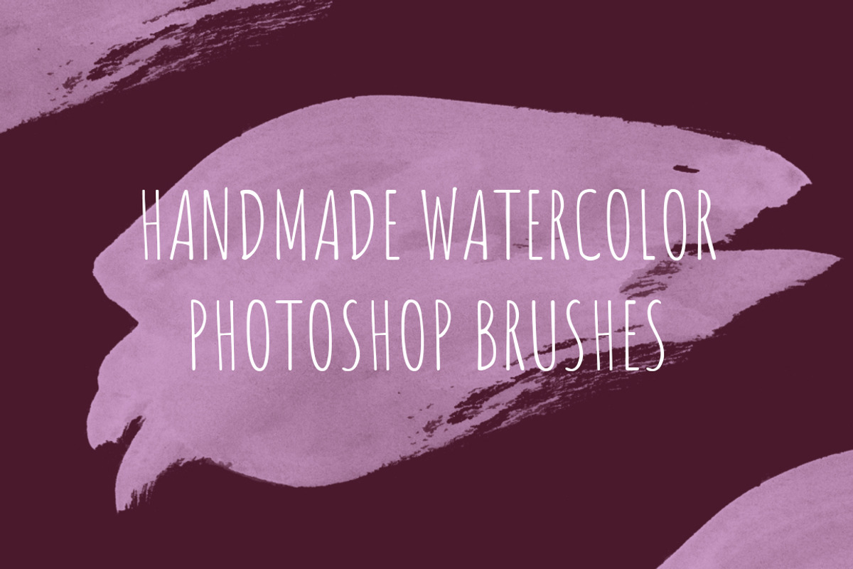 Handmade watercolor PS brushes, a Brush Add-On by rorygez fresh (Photo 1 of 3)