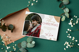 Minimal Christmas Card Template