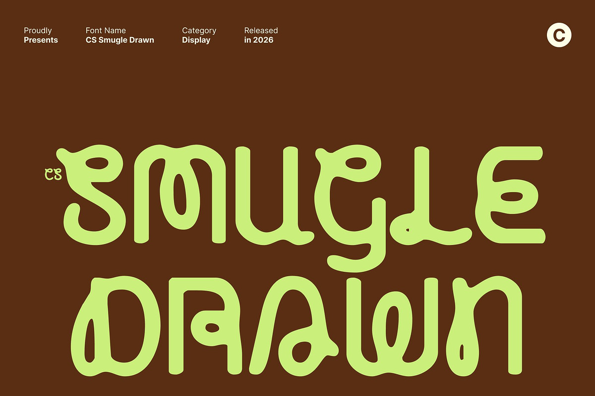 CS Smugle Drawn, a Sans Serif Font by Craft Supply Co. (Photo 1 of 8)