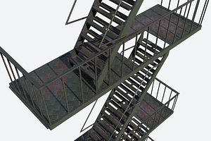 Fire Escape Stairs Modular