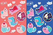 Big Sticker Bundle #1, an Animal Illustration by PenguinHouse (Thumbnail 10 of 16)