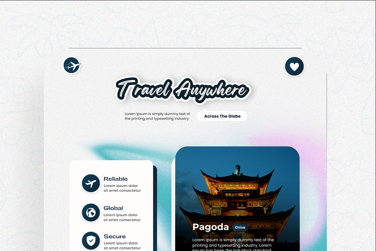 Travels Canva Design Templates, a Social Media Template by Exceptionalways (Photo 33 of 40)